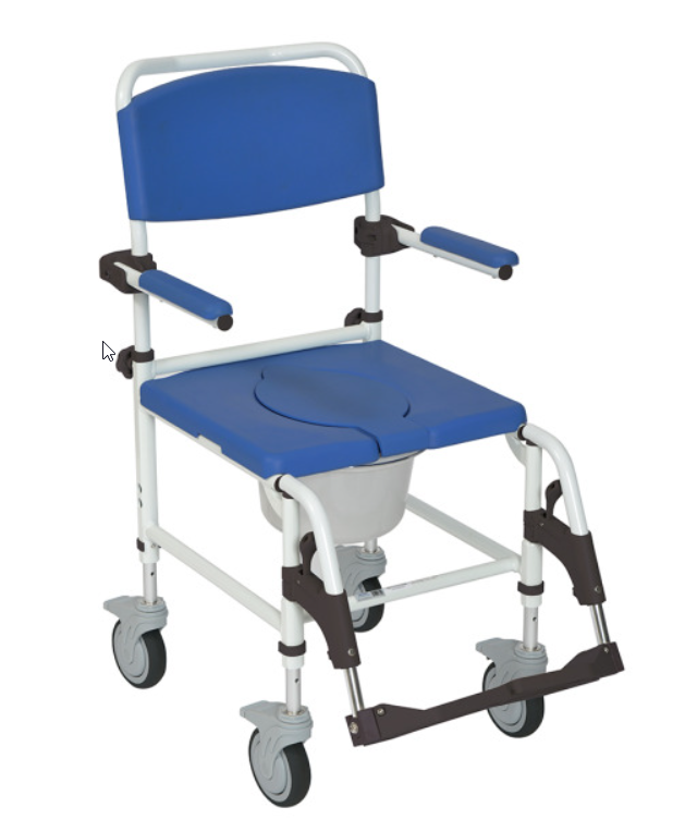Shower Commode Chair (Rehab) - 18